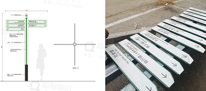 學(xué)校導(dǎo)視系統(tǒng),學(xué)校標(biāo)識(shí)標(biāo)牌