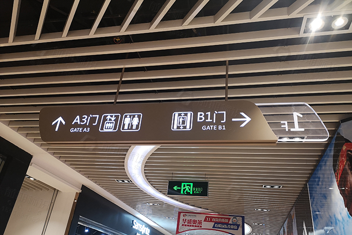 商場導(dǎo)視標(biāo)識